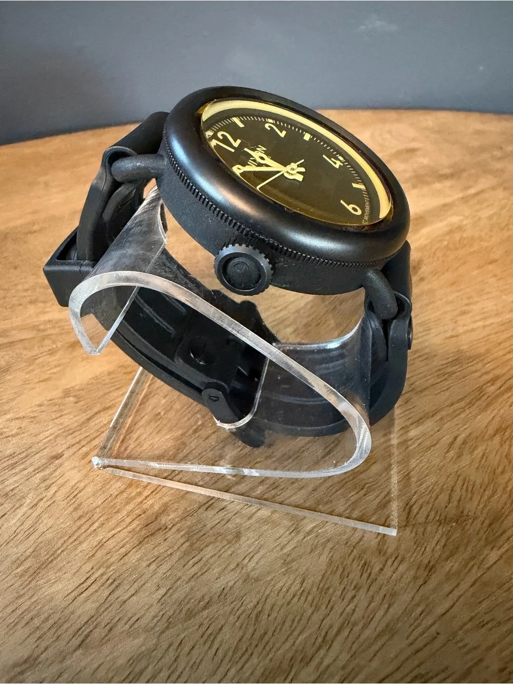Nixon The October Black Watch with Gold Accents